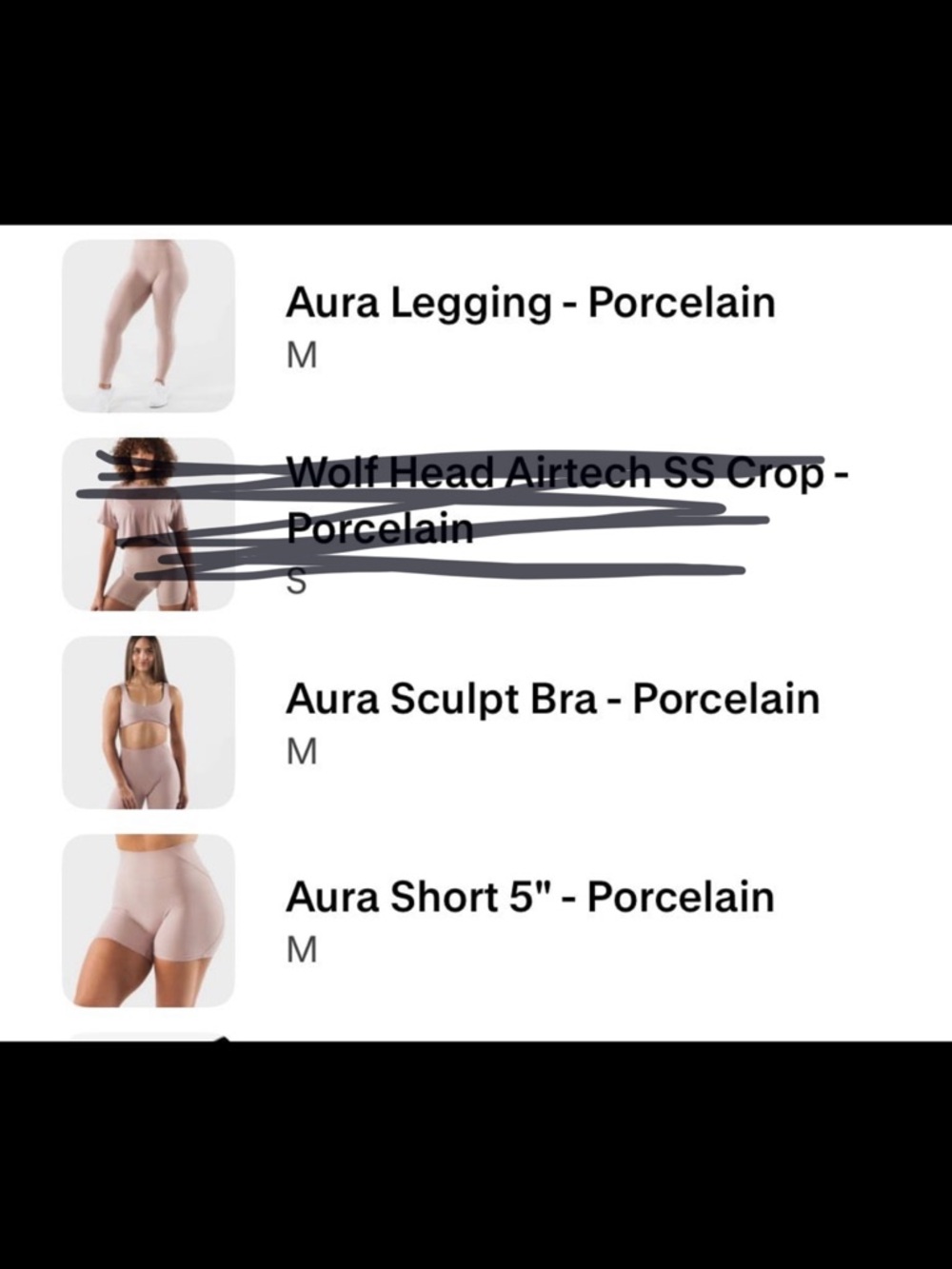 Alphalete Aura Sculpt Set (Bra, Leggings, and Shorts) - Porcelain